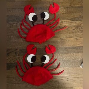 Crab Hats from Boston - for kids or adults